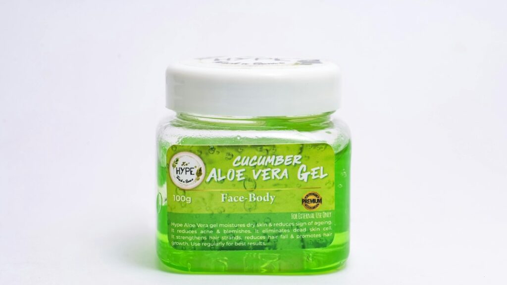 aloevera gel face mask