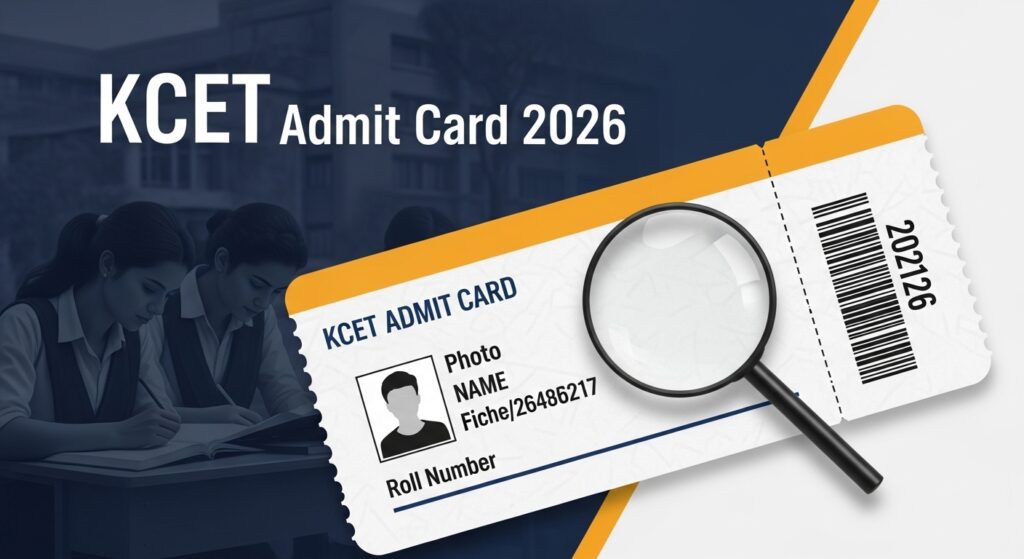 KCET admit card